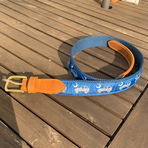 Simply Southern Men’s Blue Jeep Off Road Belt - Picture 2 of 5